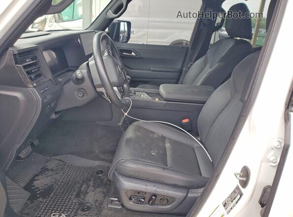 JTJTBCDX3R5004430 2024 LEXUS GX White წინა სალონის ხედი