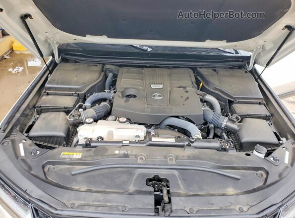 JTJTBCDX3R5004430 2024 LEXUS GX White უკანა სალონის ხედი