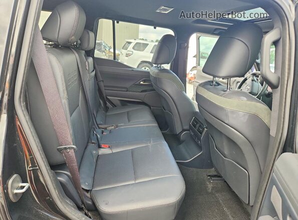 JTJTBCDX4R5010348 2024 LEXUS GX Black უკანა სალონის ხედი