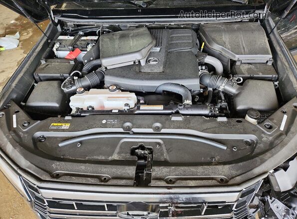 JTJTBCDX6S5063302 2025 LEXUS GX Black Vista del compartimento del motor