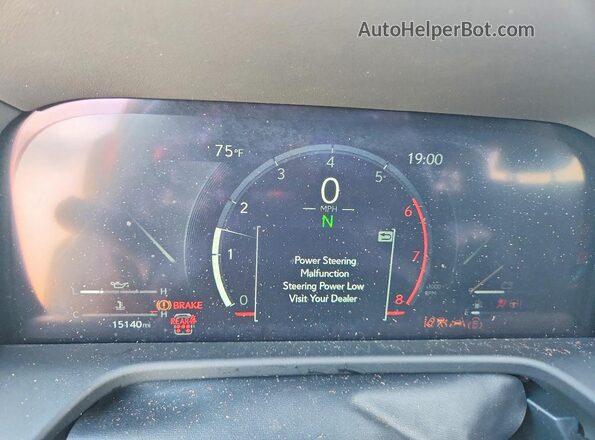 JTJTBCDX7S5042698 2025 LEXUS GX Gray Instrument cluster view