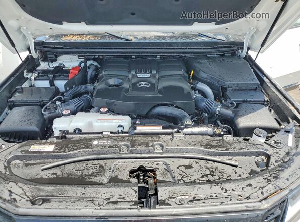 JTJTBCDX8R5030053 2024 LEXUS GX White ძრავის განყოფილების ხედი