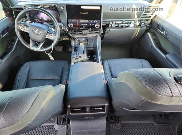 JTJTBCDX9R5016243 2024 LEXUS GX Black Dashboard view