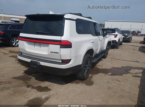 JTJTBCDX9R5017344 2024 LEXUS GX 550 White Rear right
