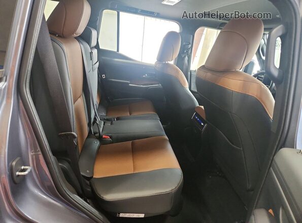 JTJTBCDX9R5032684 2024 LEXUS GX Gray უკანა სალონის ხედი