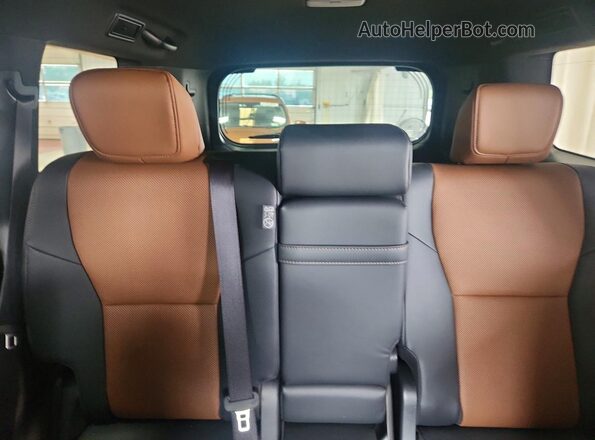 JTJTBCDX9R5032684 2024 LEXUS GX Gray უკანა სავარძლების ხედი