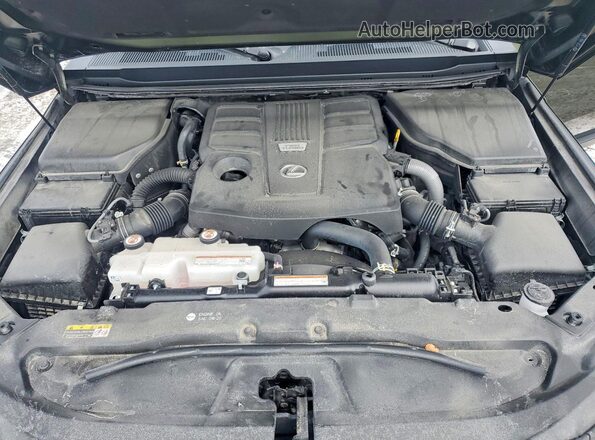 JTJTBCDX9R5034080 2024 LEXUS GX Green ძრავის განყოფილების ხედი