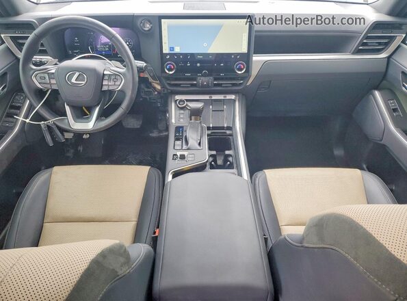 JTJTBCDX9R5034080 2024 LEXUS GX Green წინა პანელის ხედი