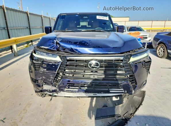 JTJVBCDX9R5022374 2024 LEXUS GX Blue Вид спереду