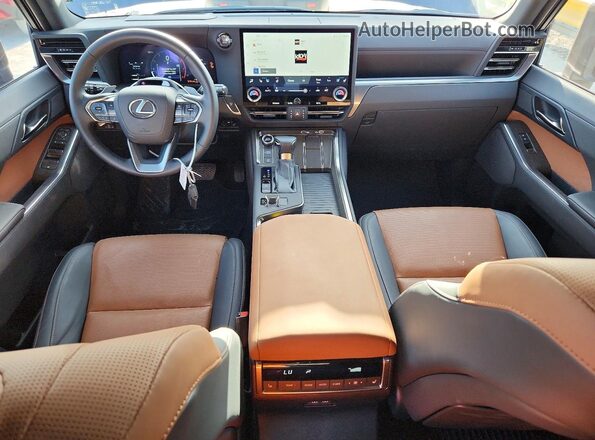 JTJVBCDX9R5022374 2024 LEXUS GX Blue Вид панелі приладів