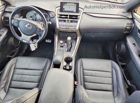 JTJYARBZ0G2029686 2016 LEXUS NX Серый Вид панели приборов