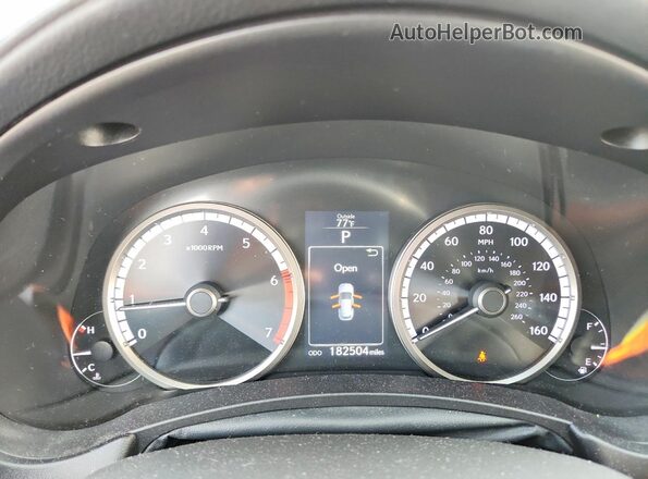 JTJYARBZ0G2029686 2016 LEXUS NX Серый Вид щитка приборов