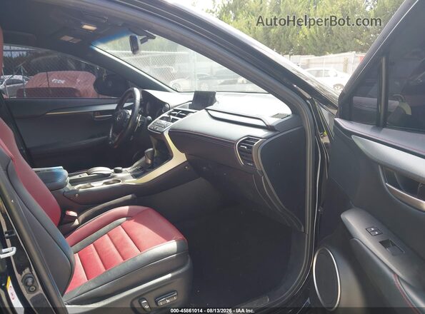 JTJYARBZ0G2038047 2016 LEXUS NX 200T Black Вид салону спереду