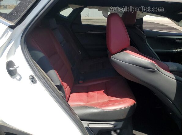 JTJYARBZ0H2054010 2017 LEXUS NX White Вид задньої частини салону