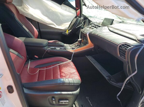 JTJYARBZ0H2054010 2017 LEXUS NX White Вид салону спереду