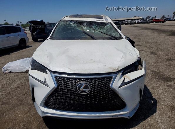 JTJYARBZ0H2054010 2017 LEXUS NX White Вид спереду