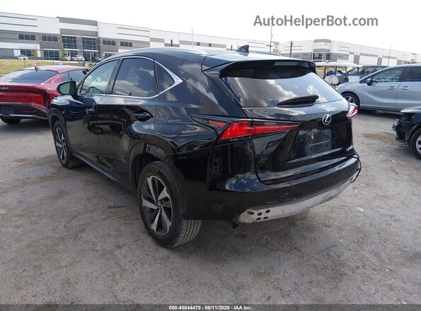 JTJYARBZ0K2124306 2019 LEXUS NX 300 Black Trasero izquierdo