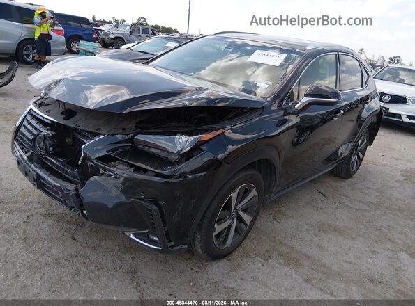JTJYARBZ0K2124306 2019 LEXUS NX 300 Black Vista tres cuartos delantera izquierda