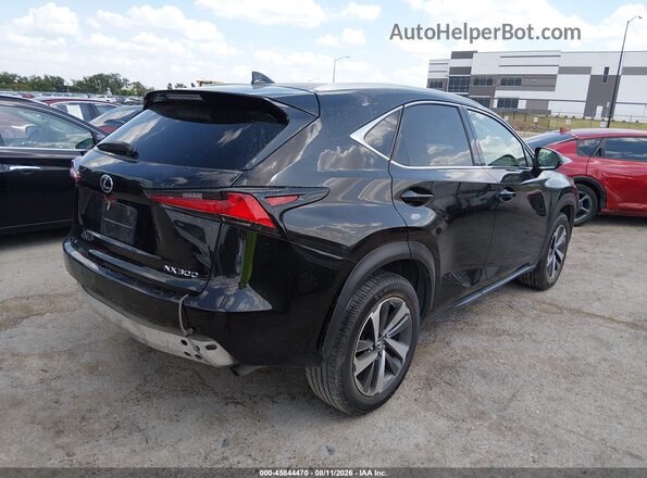 JTJYARBZ0K2124306 2019 LEXUS NX 300 Black Trasero derecho