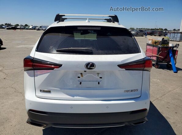 JTJYARBZ0K2132387 2019 LEXUS NX White Հետևի տեսք