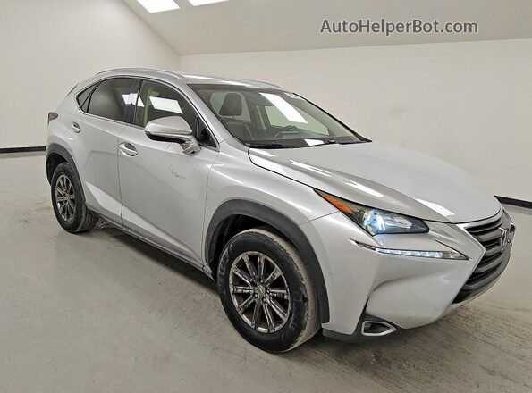JTJYARBZ1G2025128 2016 LEXUS NX Silver Front right
