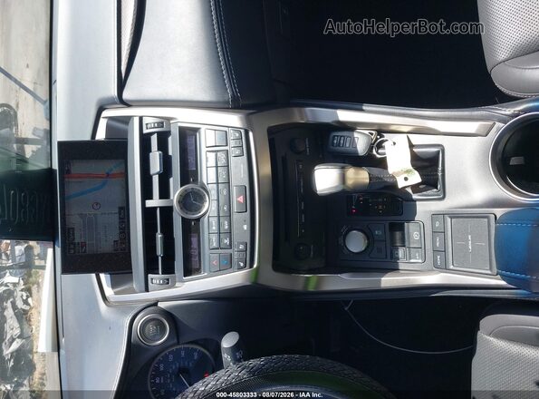 JTJYARBZ1G2029762 2016 LEXUS NX 200T Белый Вид панели приборов