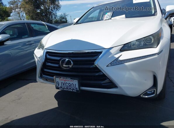JTJYARBZ1G2029762 2016 LEXUS NX 200T Белый Вид задней части салона