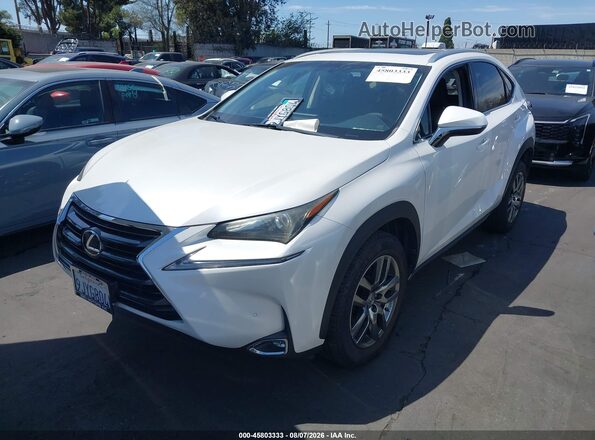 JTJYARBZ1G2029762 2016 LEXUS NX 200T Белый Передняя левая четверть