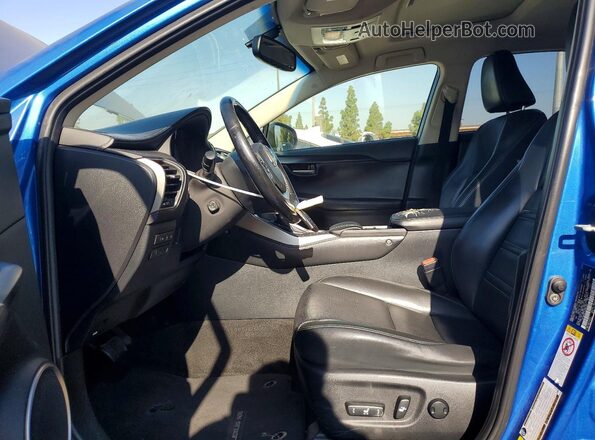 JTJYARBZ1H2061399 2017 LEXUS NX Blue Սալոնի դիմացի տեսք