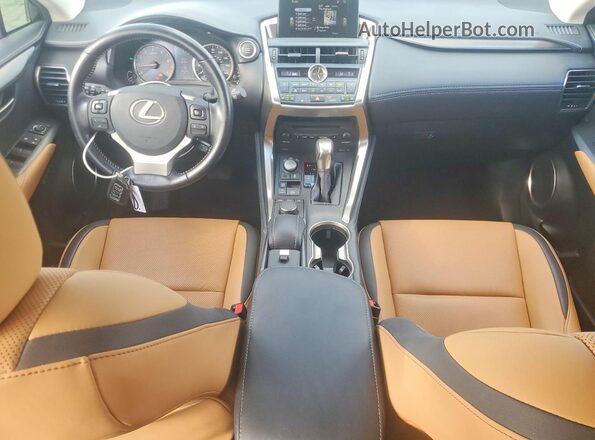 JTJYARBZ1H2073679 2017 LEXUS NX White Առջևի վահանակի տեսք