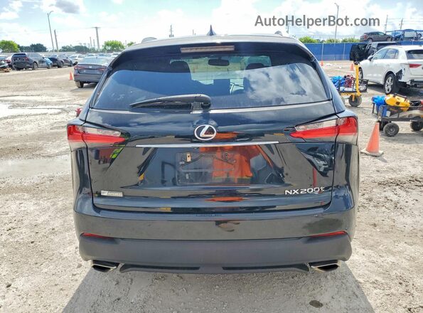 JTJYARBZ1H2081538 2017 LEXUS NX Black Vista trasera