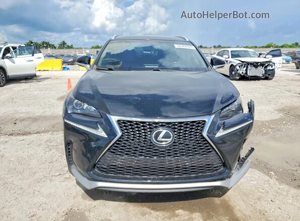 JTJYARBZ1H2081538 2017 LEXUS NX Black Vista frontal
