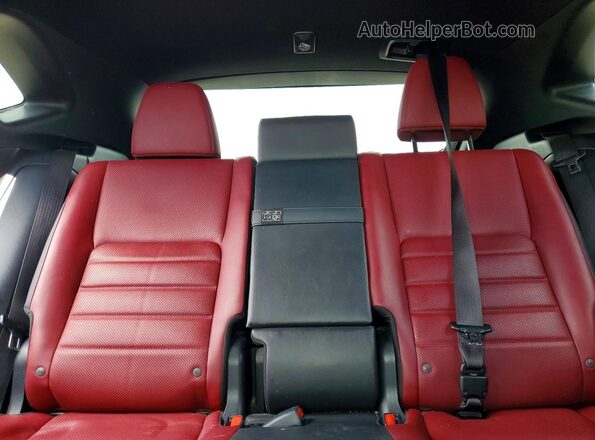 JTJYARBZ1H2081538 2017 LEXUS NX Black Vista de los asientos traseros