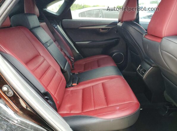 JTJYARBZ1H2081538 2017 LEXUS NX Black Vista interior trasera