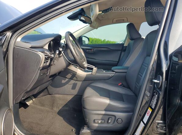 JTJYARBZ1K2131104 2019 LEXUS NX Black წინა სალონის ხედი