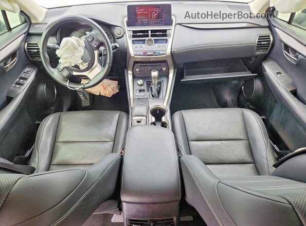 JTJYARBZ1K2140689 2019 LEXUS NX Gray Առջևի վահանակի տեսք