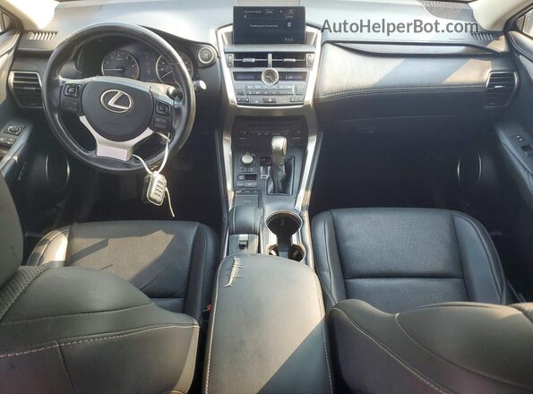 JTJYARBZ2G2028166 2016 LEXUS NX Red Dashboard view