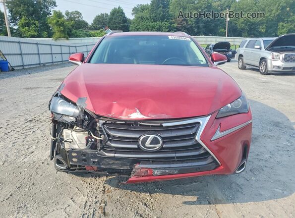 JTJYARBZ2G2028166 2016 LEXUS NX Red Front view