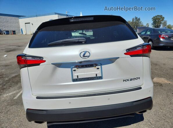 JTJYARBZ2G2048207 2016 LEXUS NX White Vista trasera