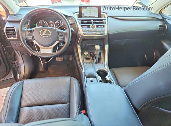 JTJYARBZ2H2056373 2017 LEXUS NX Gray Vista del salpicadero
