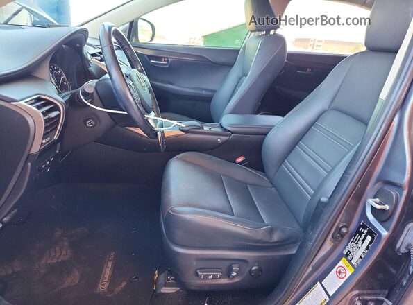 JTJYARBZ2H2056373 2017 LEXUS NX Gray Vista interior delantera