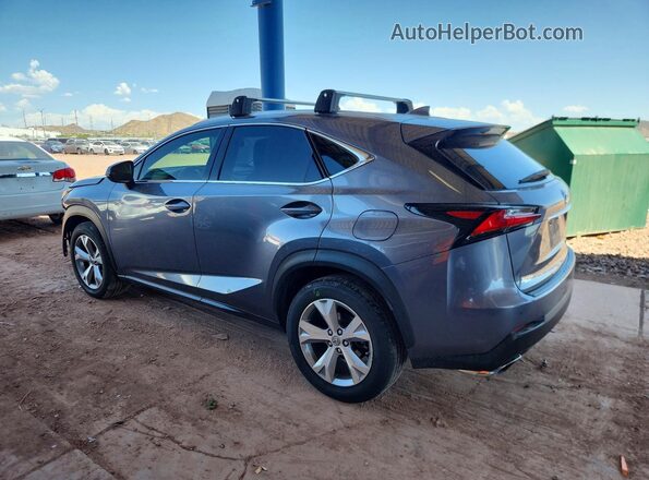 JTJYARBZ2H2056373 2017 LEXUS NX Gray Trasero izquierdo