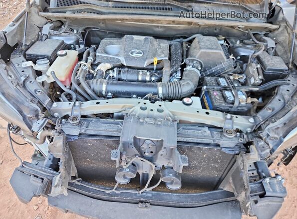 JTJYARBZ2H2056373 2017 LEXUS NX Gray Vista del compartimento del motor