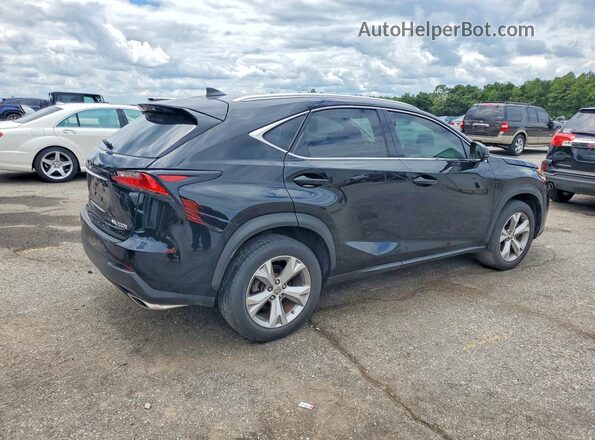 JTJYARBZ2H2073142 2017 LEXUS NX Black უკანა მარჯვენა