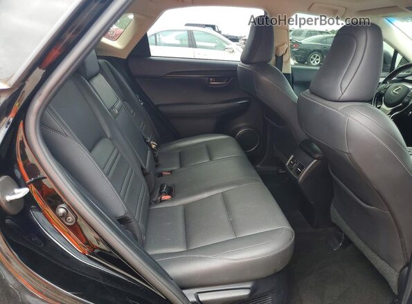 JTJYARBZ2H2073142 2017 LEXUS NX Black უკანა სალონის ხედი