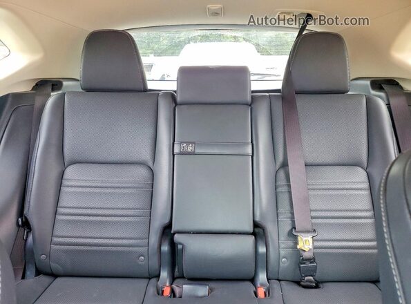 JTJYARBZ2H2073142 2017 LEXUS NX Black უკანა სავარძლების ხედი