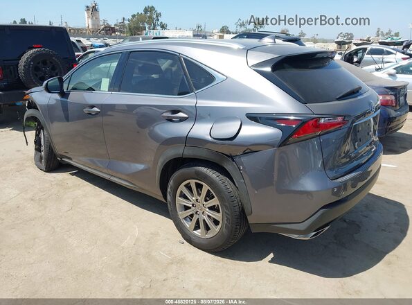 JTJYARBZ2H2079121 2017 LEXUS NX 200T Gray Հետևի ձախ