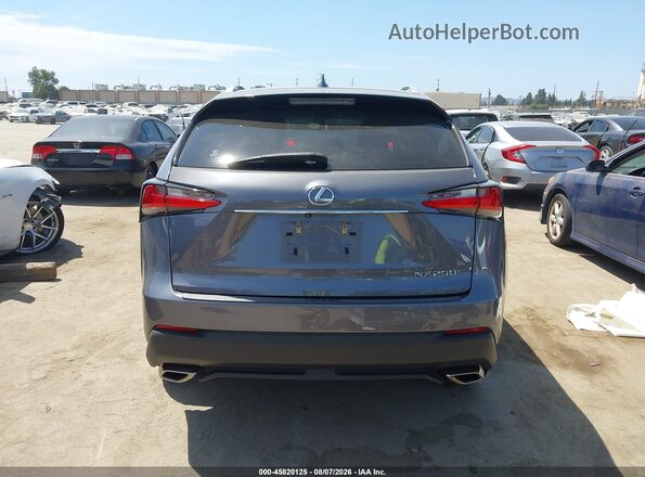 JTJYARBZ2H2079121 2017 LEXUS NX 200T Gray 