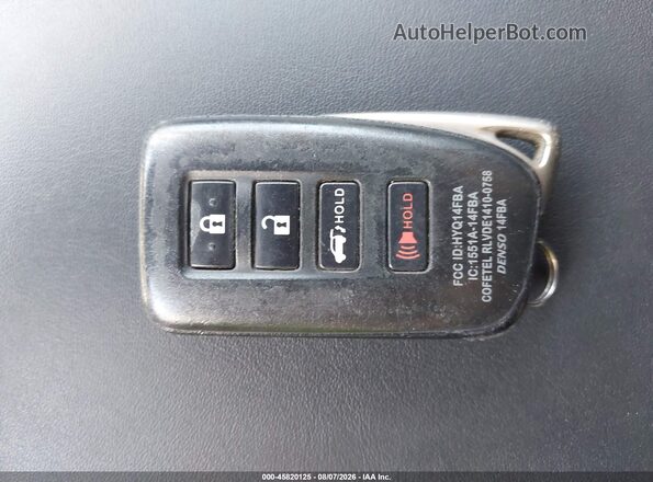 JTJYARBZ2H2079121 2017 LEXUS NX 200T Gray Առջևի վահանակի տեսք