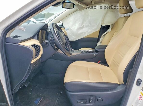 JTJYARBZ2J2091047 2018 LEXUS NX White Widok wnętrza z przodu